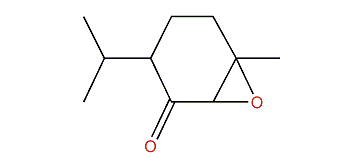 3-Isopropyl-6-methyl-7-oxa-bicyclo[4.1.0]heptan-2-one